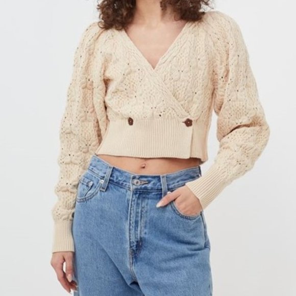 Free People Sweaters - Free People Olive You knit Cardigan